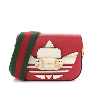 Gucci Adidas Red and Cream Women's Bag